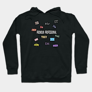 Pronoun Professional Hoodie